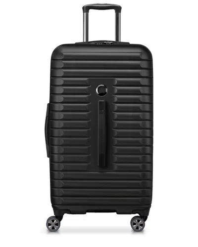 Delsey Paris Cruise 3.0 Trunk 26in Spinner In Black