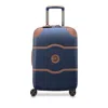 Delsey Paris Delsey Chatelet Air 2 Carryon Spinner Suitcase In Navy/brown