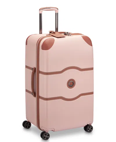 Delsey Paris Delsey Chatelet Air 2.0 26" Check-in Spinner Trunk In Blush