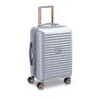 Delsey Paris Delsey Cruise 3.0 Carry On Expandable Spinner Suitcase In Platinum