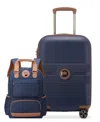 Delsey Paris Flanerie 2-pc. Backpack And Luggage Set In Blue