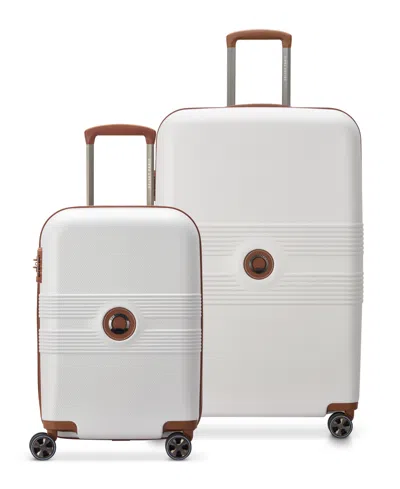 Delsey Paris Flanerie Carry-on And Large Spinner Set In Gold
