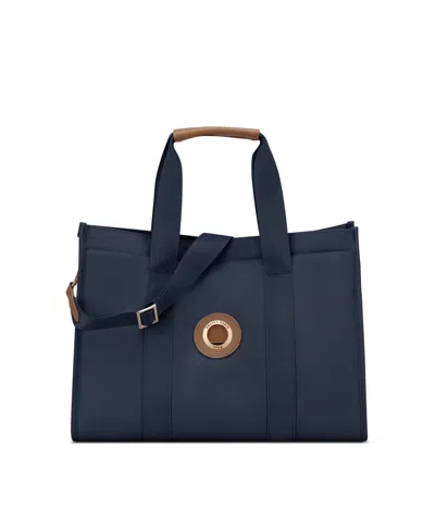 Delsey Paris Flanerie Everyday 15.3" Tote Bag In Navy Blue