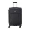 Delsey Paris Helium Dlx 25" Spinner Softside Luggage In Black