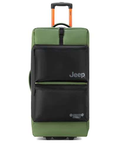 Delsey Paris Jeep Js006b Rolling Duffel In Blue