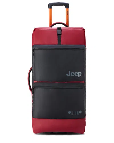 Delsey Paris Jeep Js006b Rolling Duffel In Brown