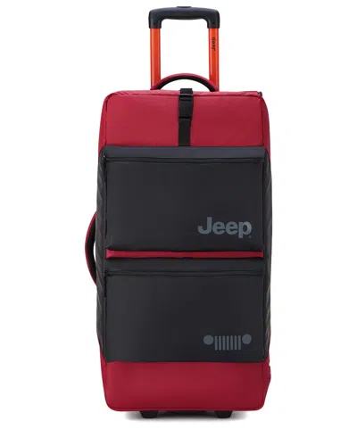 Delsey Paris Jeep Js006b Rolling Duffel In Purple