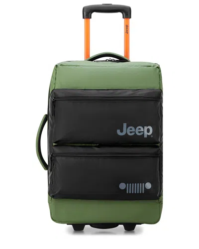 Delsey Paris Jeep Js006b Rolling Duffel In White