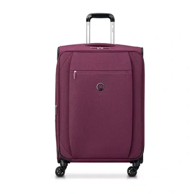 Delsey Paris Rami 24" Softside Expandable Spinner Luggage In Red