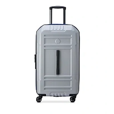Delsey Paris Rempart 26 Expandable Spinner Spinner Trunk Suitcase In Storm Grey