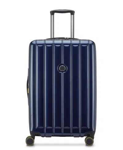 Delsey Paris Shadow 6 25" Check- In Spinner In Blue