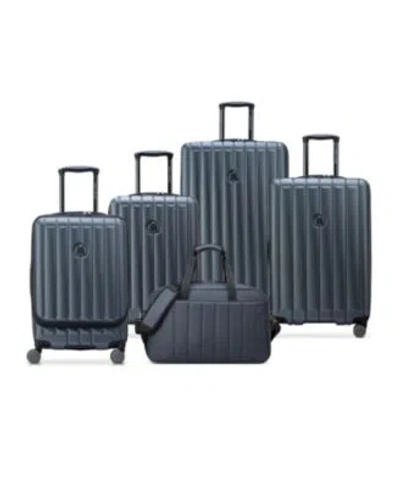 Delsey Paris Shadow 6.0 Hardside Luggage Collection In Blue