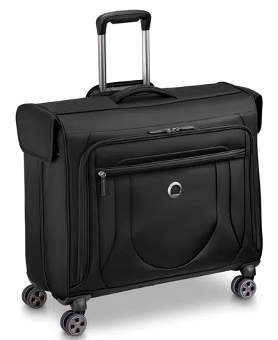 Delsey Paris Shadow Dlx Medium Spinner Garment Bag In Black