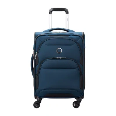 Delsey Paris Sky Max 2.0 Softside 20" Lightweight Luggage In Blue