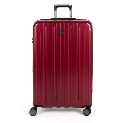 Delsey Paris Titanium 29" Hardside Expandable Luggage In Red