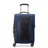 Delsey Paris Wagram 20" Carry On Softside Expandable Luggage With Spinner Wheels In Navy