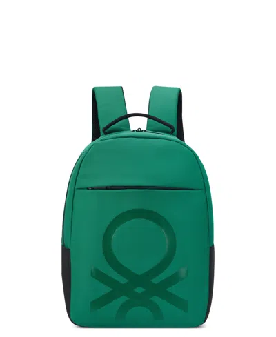 Delsey Paris X United Colors Of Delsey Fabrica Round Backpack In Green