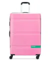 Delsey Paris X United Colors Of Delsey Now 27" Upright Spinner In Light Pink