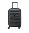 Delsey Shadow Spinner Cabin Suitcase In Black
