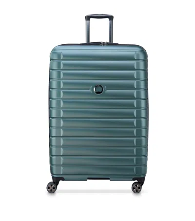 Delsey Shadow Spinner Suitcase In Green