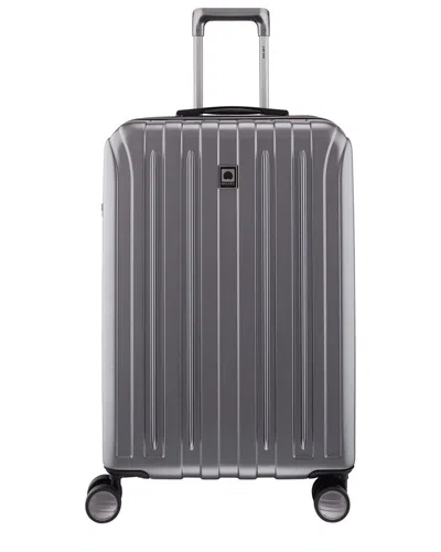 Delsey Titanium 4w 25 Expandable Trolley In Gray