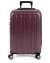 DELSEY DELSEY TITANIUM EXPANDABLE 4-WHEEL CARRY-ON