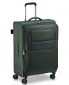Delsey Tour Air Expandable 24" Spinner, Created For Macy's In Green