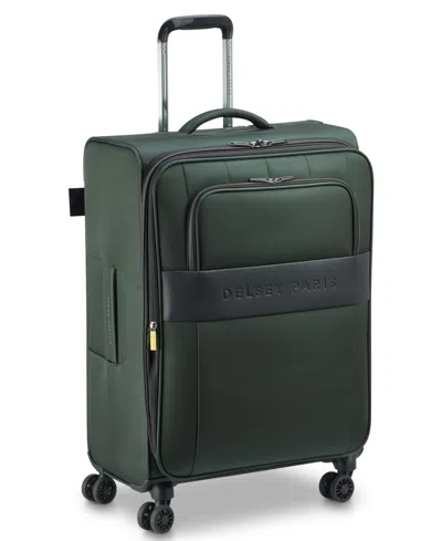 Delsey Tour Air Expandable 24" Spinner In Green