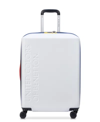 Delsey United 23" Upright Spinner In White