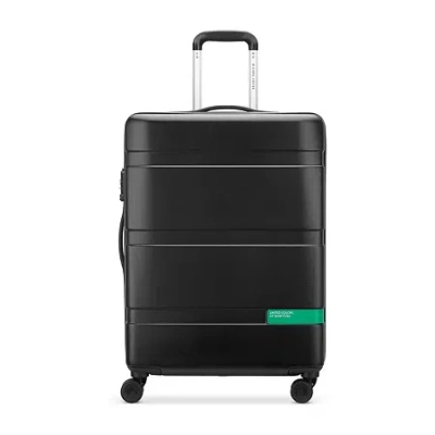 Delsey United Colors Of Benetton X  Paris Now! 23" Hardside Luggage In Black