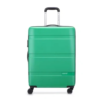 Delsey United Colors Of Benetton X  Paris Now! 23" Hardside Luggage In Green
