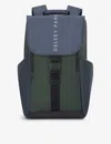 Delsey Womens Army Securflap Logo-print Woven Backpack In Army