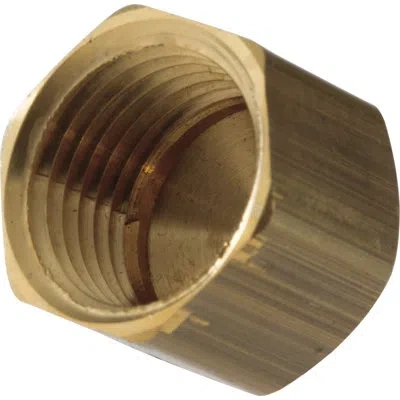 Delta 0.5" Female Ips Cap In Brass,antique Brass