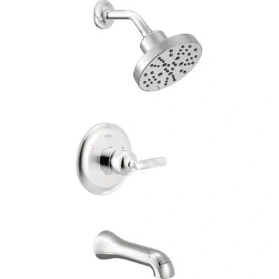 Delta 14 Series Tub Shower Trim In Lumicoat Chrome