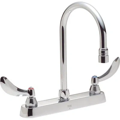 Delta 26t Series Double Handle Kitchen Faucet In Chrome