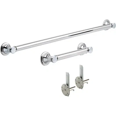 Delta 35" Grab Bar In Polished Chrome