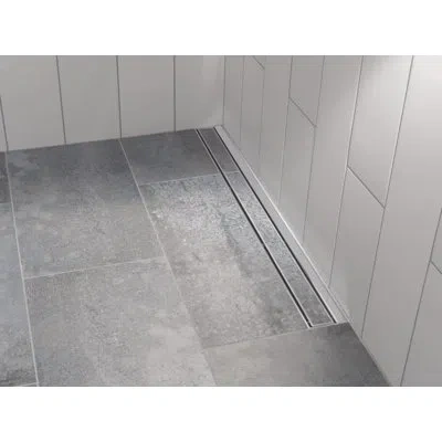 Delta 36" Linear Shower Drain Wall Edge In Chrome