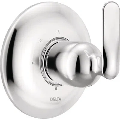 Delta 3-setting Diverter Trim In Lumicoat Chrome