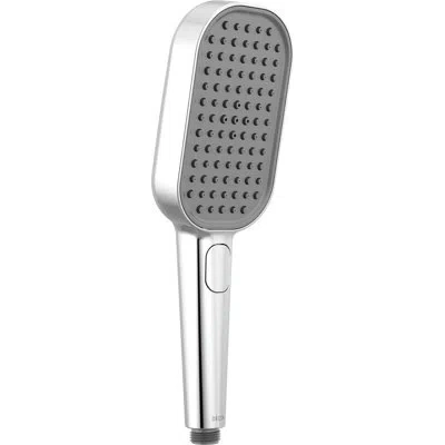 Delta 4-setting Hand Shower With Silicone Spray Face And Featherrain Spray In Lumicoat® Chrome