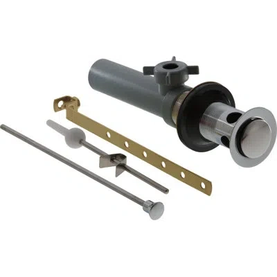Delta 50/50 Pop-up Bathroom Sink Drain In Chrome