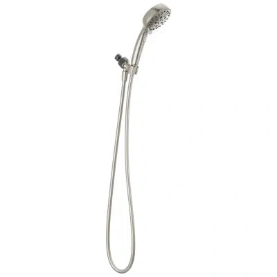 Delta 6-spray H2okinetic Handheld Shower Head With Hose, Hand Held Shower Head In Satin Nickel