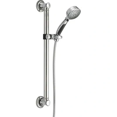 Delta Activtouch Hand Shower With Slide Bar, 9-spray Handheld Shower Head, Slide Bar Hand Shower In Chrome