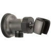 Delta Adjustable Wall Mount Elbow In Black Stainless