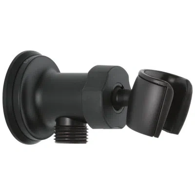 Delta Adjustable Wall Mount Elbow In Matte Black