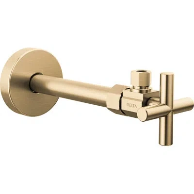 Delta Angled Supply Stop Valve In Champagne Bronze