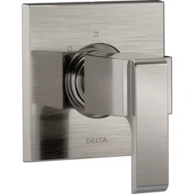 Delta Ara Shower Faucet Trim With Lever Handle In Stainless Steel