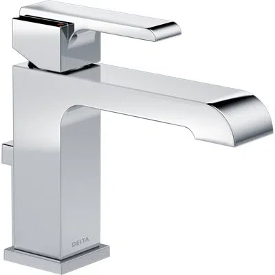 Delta Ara Single Hole Bathroom Faucet In Chrome