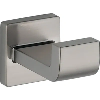 Delta Ara Single Towel Hook Bath Hardware Accessory In Stainless Steel In Brilliance Stainless