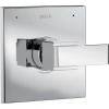 Delta Ara Single-function Valve Trim Kit, Shower Handle Trim Kit In Silver