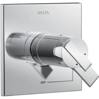 Delta Ara Tempassure® Valve Only Trim With Lever Handle In Chrome